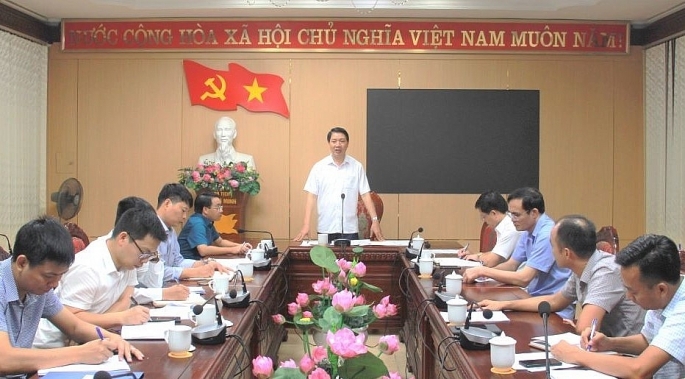 Ông Lê Đức Giang, Phó Chủ tịch UBND tỉnh Thanh Hóa làm tổ trưởng tổ công tác rà soát