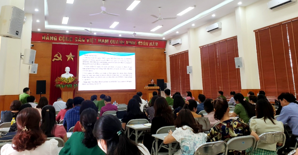 100% các phường của quận Thanh Xuân đạt chuẩn tiếp cận pháp luật
