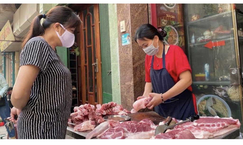 Hà Nội: Kiểm soát chặt chẽ khâu trung gian, ổn định giá thịt lợn trên thị trường
