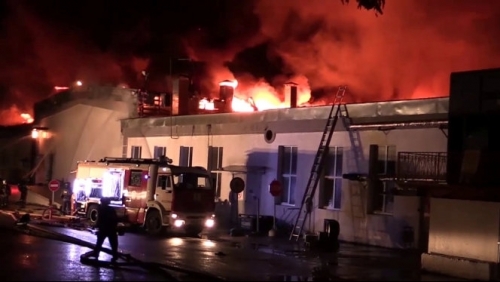 Cháy nhà trọ ở Nga, 8 người thiệt mạng