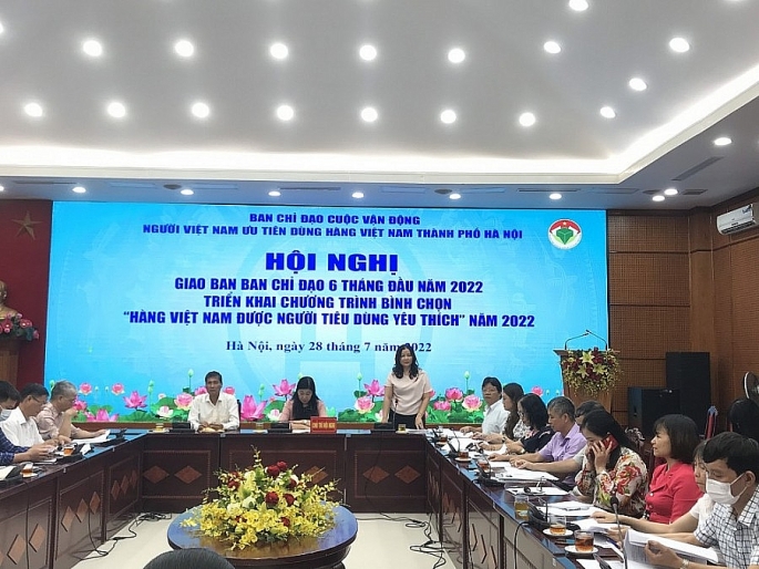 Hà Nội: Thực hiện hiệu quả cuộc vận động Người Việt Nam ưu tiên dùng hàng Việt Nam