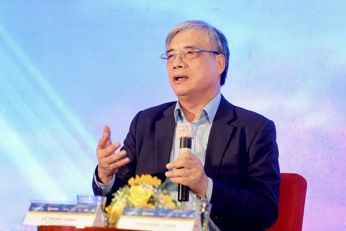 PGS.TS Trần Đình Thiên – Nguyên Viện trưởng Viện Kinh tế Việt Nam.
