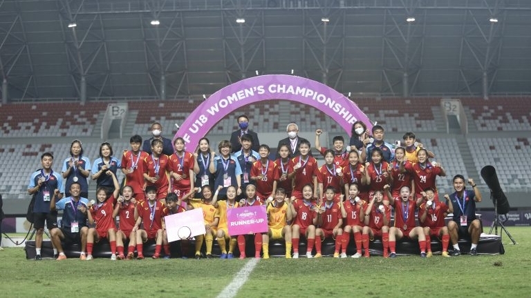 ĐT nữ U18 Việt Nam giành ngôi Á quân Đông Nam Á