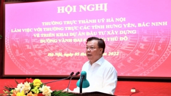 Hà Nội làm việc với các tỉnh về triển khai Dự án đường Vành đai 4