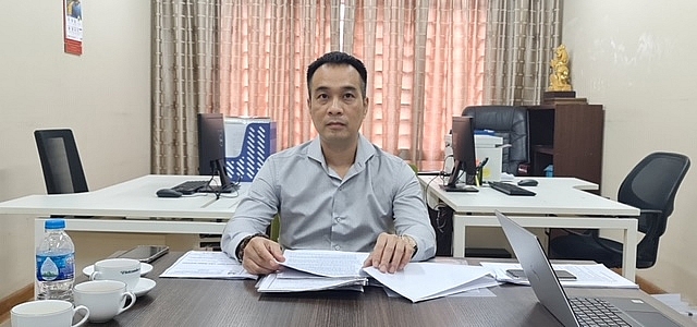Ông Tô Thanh Sơn, Chủ tịch HĐQT kiêm TGĐ Cty Đất Xanh khẳng định: “Cty Kang Long vi phạm hợp đồng, không chia sản phẩm cho Cty Đất Xanh”