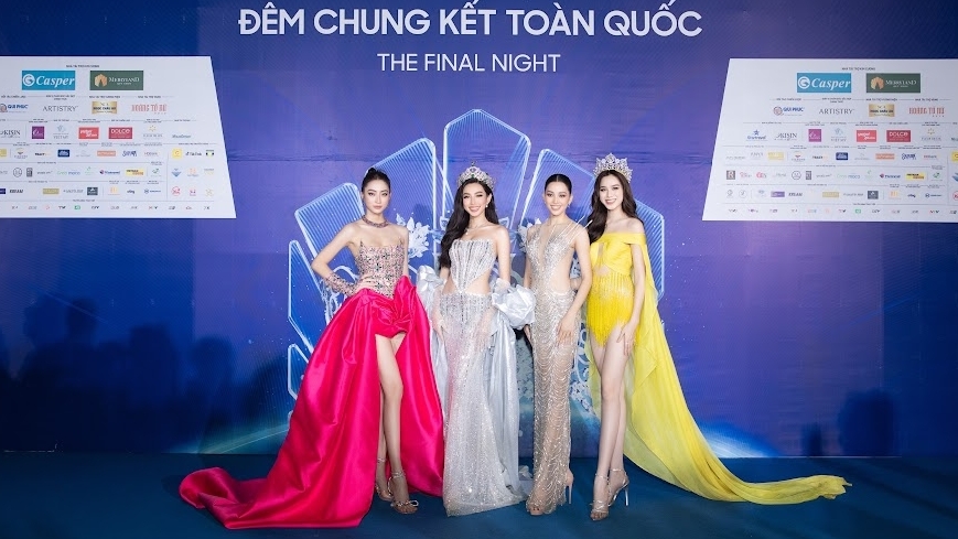 Dàn sao khủng xuất hiện trên thảm đỏ chung kết Miss World Vietnam 2022