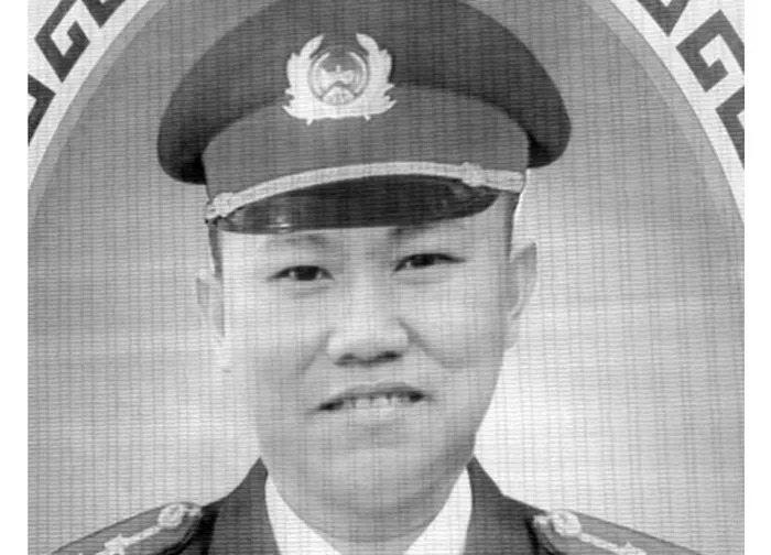 Đại úy Nguyễn Lê Chí Công Hoàng Khôi hy sinh trong khi làm nhiệm vụ - Ảnh CAND