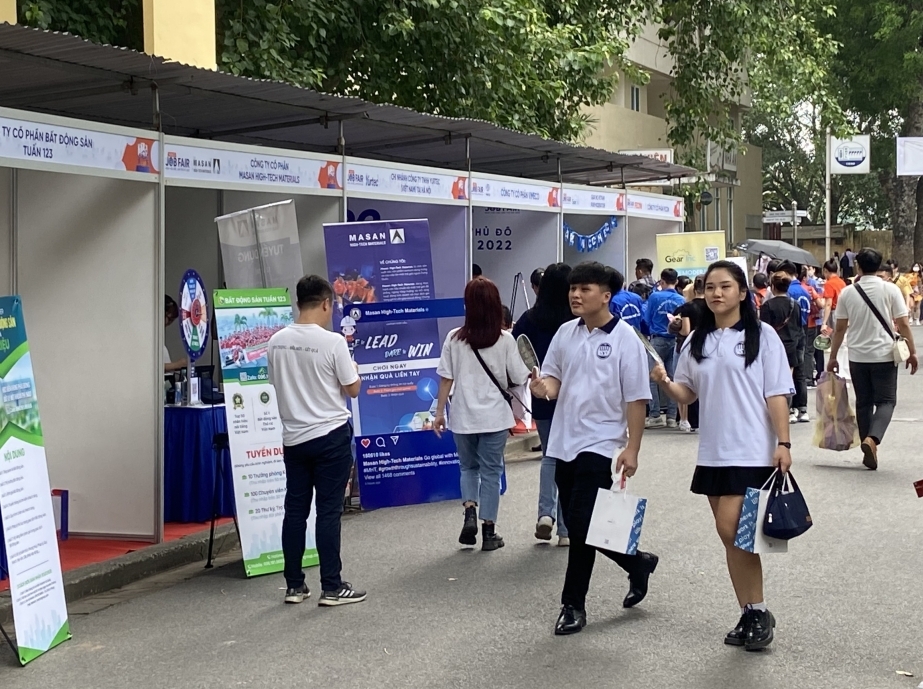 Ngày hội việc làm Thủ đô 2022:  Cơ hội cho các bạn trẻ gặp gỡ những nhà tuyển dụng hàng đầu Việt Nam