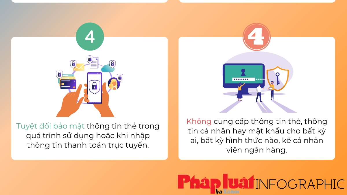 Khuyến cáo sử dụng an toàn thẻ tín dụng