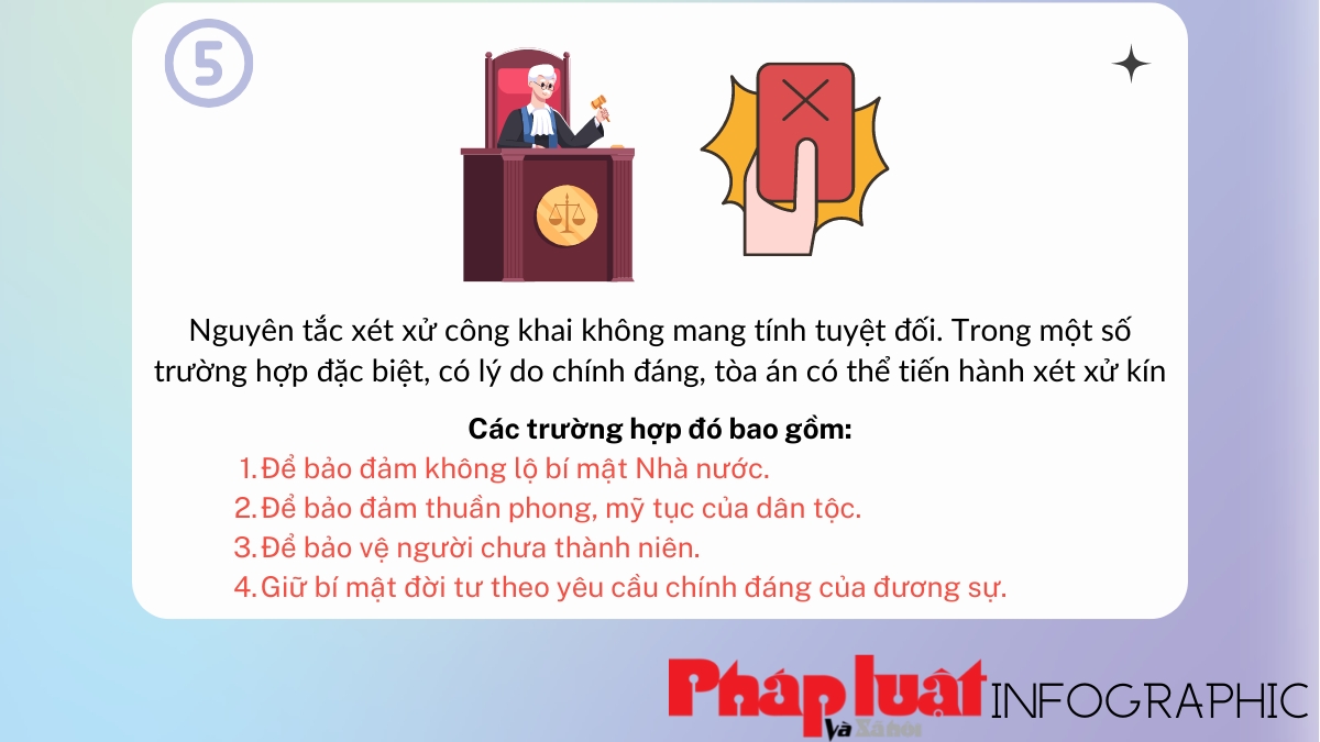 Thế nào là xét xử công khai