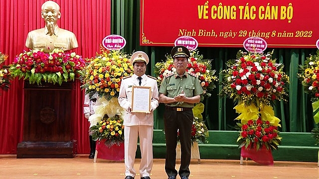 Bổ nhiệm Giám đốc Công an tỉnh Ninh Bình