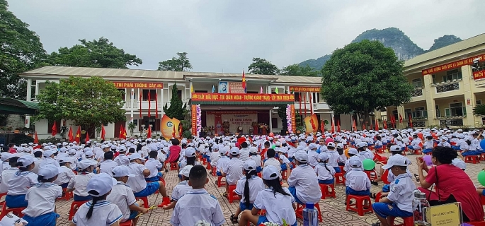 Ấn tượng Lễ khai giảng năm học mới tại Nghệ An