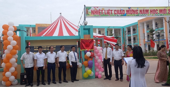 Huyện Ba Vì khánh thành 5 trường học nhân dịp khai giảng năm học mới