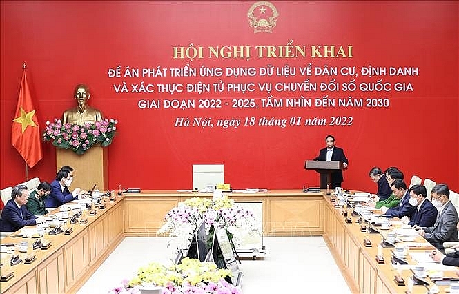 Kết luận của Thủ tướng Chính phủ Phạm Minh Chính tại Hội nghị sơ kết 6 tháng triển khai Đề án 06