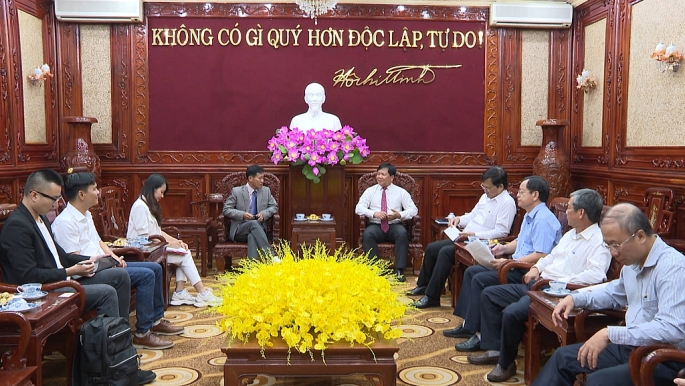 Toàn cảnh buổi làm việc giữa Tập đoàn CBD ROBOTICS và tỉnh Bình Phước Toàn cảnh buổi làm việc giữa Tập đoàn CBD ROBOTICS và tỉnh Bình Phước