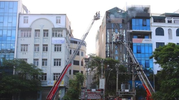 Khởi tố vụ cháy quán karaoke ở Hà Nội khiến 3 cảnh sát PCCC hy sinh