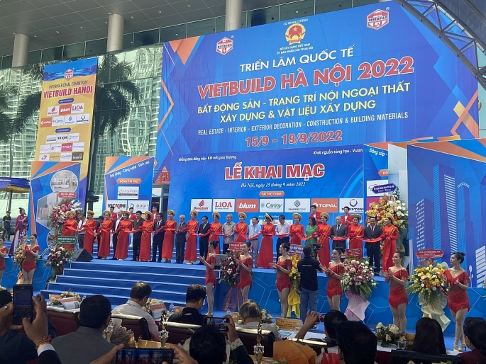 Gần 1.500 gian hàng tham dự Triển lãm Vietbuild Hà Nội 2022