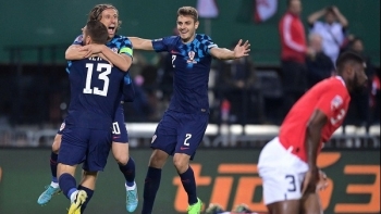 Croatia lần đầu tiên giành vé dự VCK Nations League