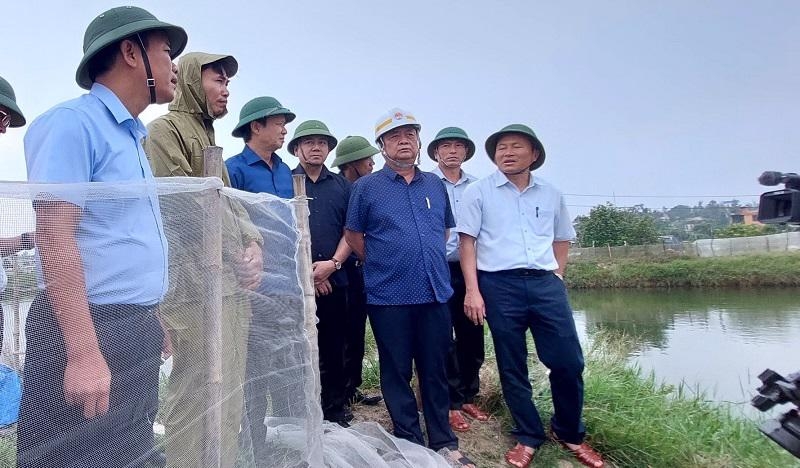 Bộ trưởng Lê Minh Hoan kiểm tra công tác ứng phó bão số 4