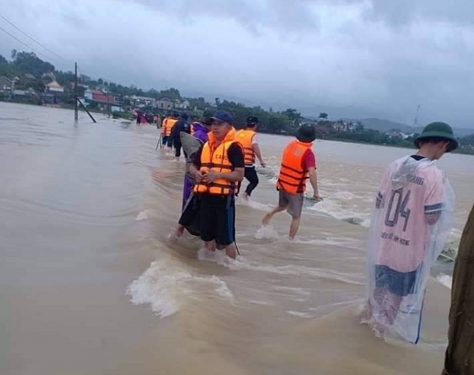Một số huyện tại tỉnh Nghệ An đã có báo cáo thiệt hại sơ bộ ban đầu do mưa lũ gây ra