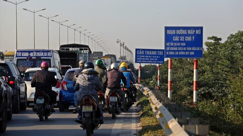 Hà Nội cấm đường theo giờ để kiểm định cầu Thanh Trì