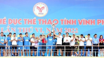 TP Vĩnh Yên giành vị trí nhất toàn đoàn tại Đại hội TDTT tỉnh Vĩnh Phúc