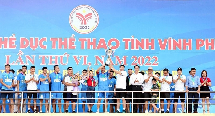 TP Vĩnh Yên giành vị trí nhất toàn đoàn tại Đại hội TDTT tỉnh Vĩnh Phúc