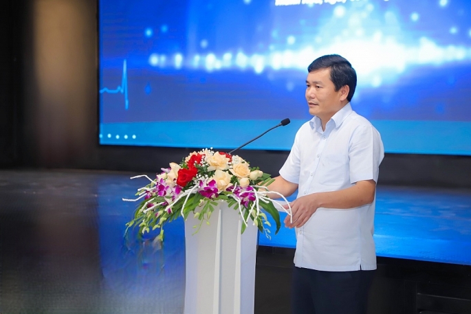 Ông Phạm Văn Tuấn, Phó chủ tịch UBND huyện Lang Chánh gửi lời cám ơn đến Hội y tế tư nhân tỉnh Thanh Hóa