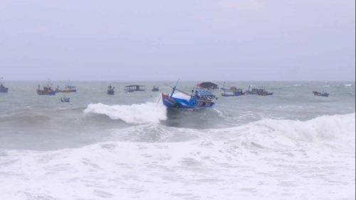 Chủ động ứng phó thời tiết nguy hiểm trên biển