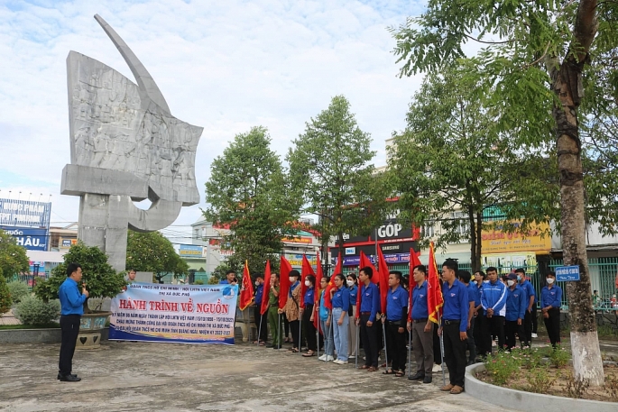 Lễ kỷ niệm 92 năm diễn ra cuộc biểu tình chiếm huyện đường Đức Phổ, tỉnh Quảng Ngãi