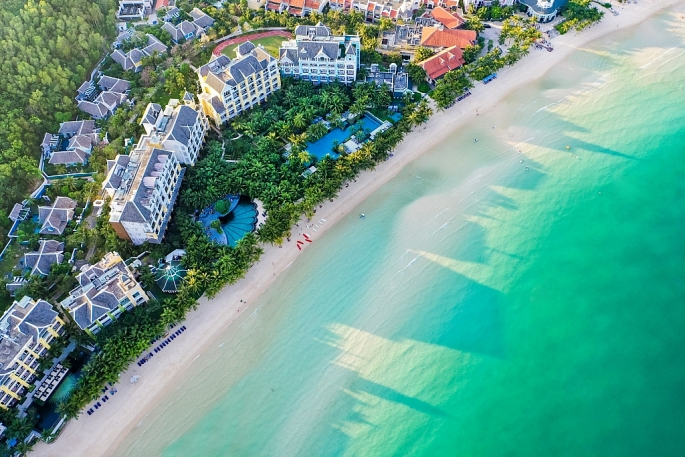 JW Marriott Phu Quoc Emerald Bay Resort, khu nghỉ dưỡng và spa top đầu thế giới do Giải thưởng du lịch thế giới WTA bình chọn.