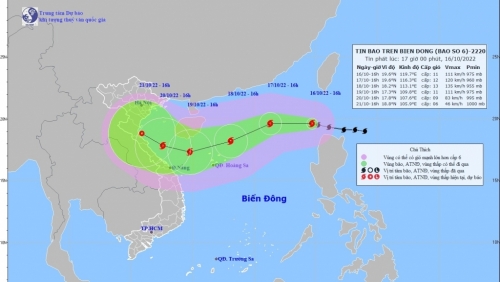 Bão Nesat vào Biển Đông trở thành cơn bão số 6