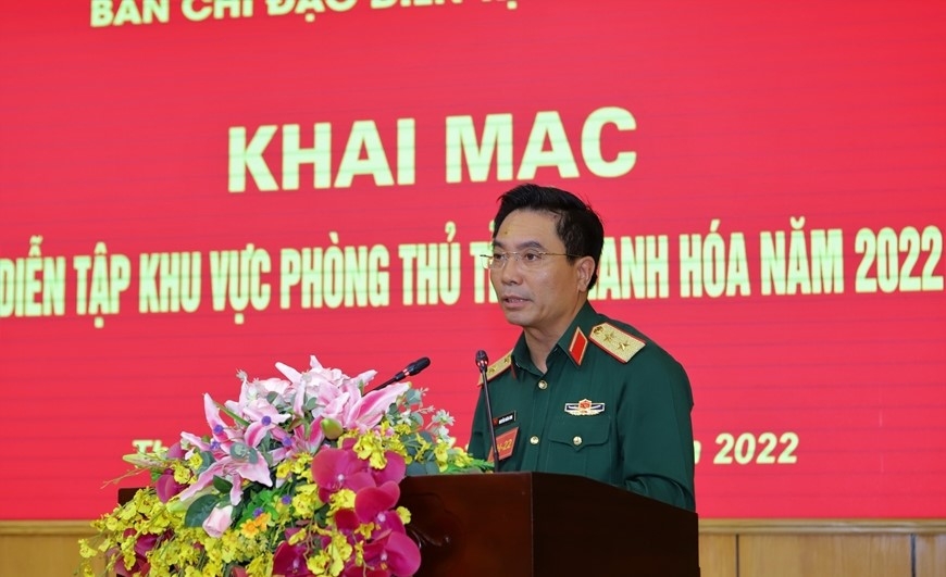 Trung tướng Nguyễn Doãn Anh phát biểu chỉ đạo