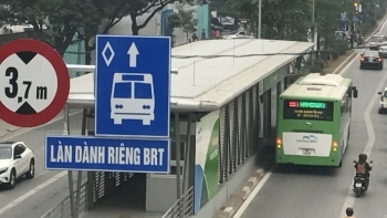 Hà Nội: Khách đi buýt nhanh BRT được dùng xe máy điện miễn phí để chuyển tiếp