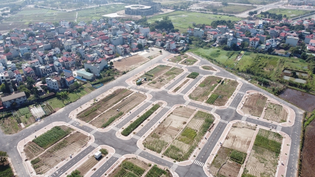 Huyện Ứng Hòa: Đấu giá 52 thửa đất, giá khởi điểm thấp nhất là 2,5 triệu/m2
