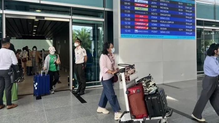 Đón chào những du khách Đài Bắc (Đài Loan, Trung Quốc ) đầu tiên quay trở lại Việt Nam sau dịch Covid-19