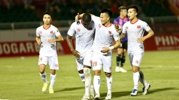 Đánh bại Sài Gòn FC, Hải Phòng lên ngôi đầu V-League 2022