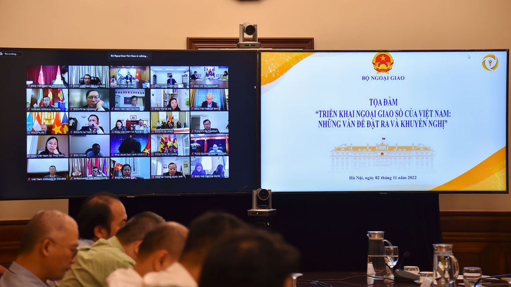 “Triển khai Ngoại giao số của Việt Nam: Những vấn đề đặt ra và khuyến nghị”