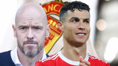 HLV Erik ten Hag bỗng ca ngợi "tội thần" Ronaldo