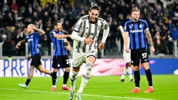 Juventus thắng thuyết phục Inter Milan trong derby Italia
