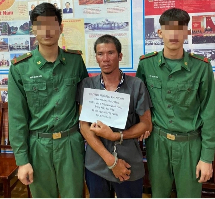 Đối tượng Huỳnh Hoàng Phương bị bắt giữ để điều tra