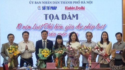 Tọa đàm “10 năm Luật Phổ biến, giáo dục pháp luật đi vào cuộc sống”