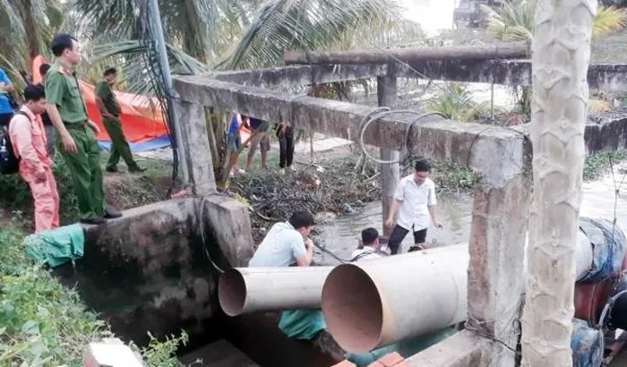 Khu vực xảy ra vụ việc. Khu vực xảy ra vụ việc.