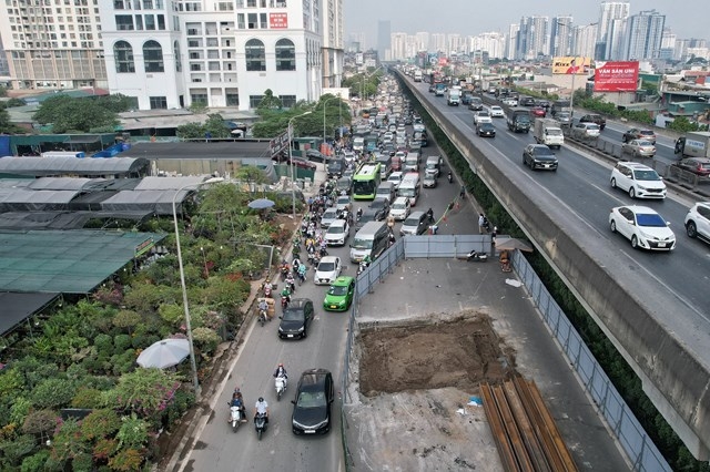 Hà Nội: Đảm bảo an toàn giao thông với Dự án hệ thống xử lý nước thải Yên Xá