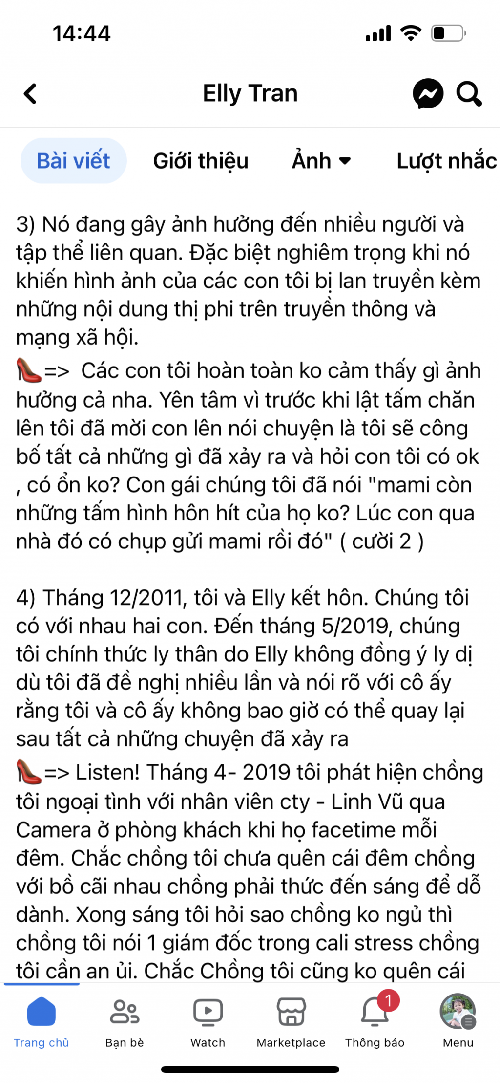 Chồng của Elly Trần lên tiếng sau màn “vạch trần” góc khuất hôn nhân với vợ Việt