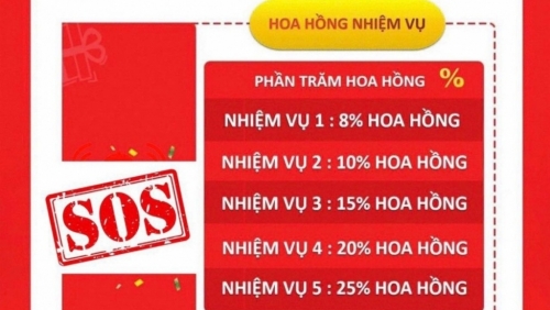 Sập bẫy "cộng tác viên online", người phụ nữ bị mất gần 500 triệu đồng