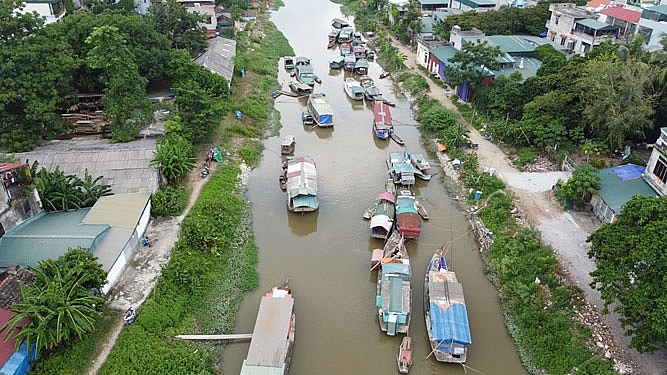Một góc làng chài giữa lòng TP Thanh Hoá
