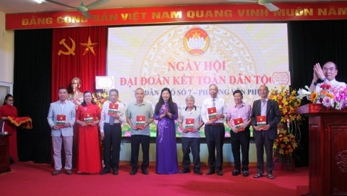 Hà Nội: Sôi nổi ngày Đại đoàn kết toàn dân