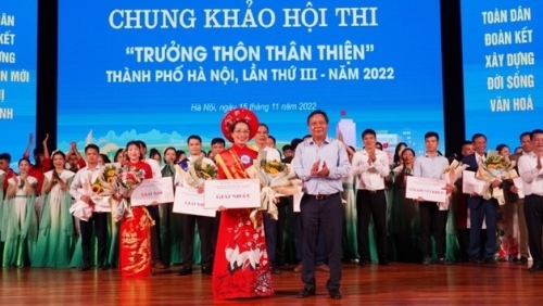 Hà Nội: Quán quân “Trưởng thôn thân thiện” thuộc về đại diện huyện Đông Anh