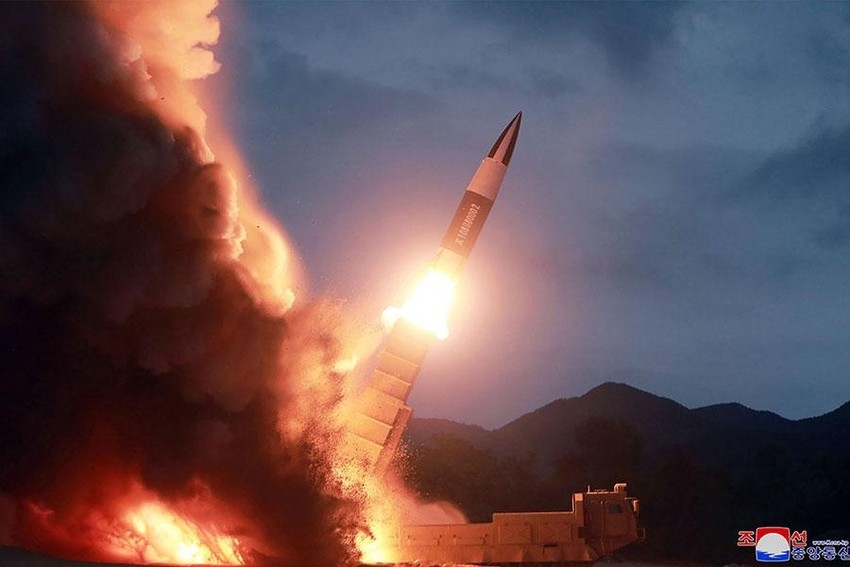 Triều Tiên tiếp tục thực hiện phóng tên lửa đạn đạo ra vùng biển phía Đông